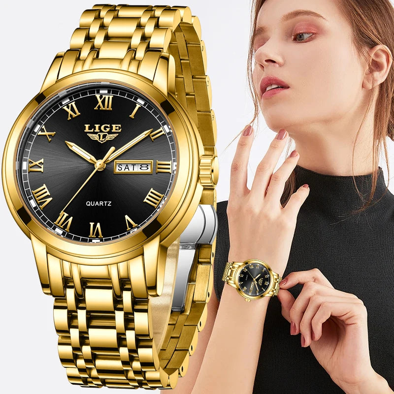 Relógio Feminino de Luxo LIGE
